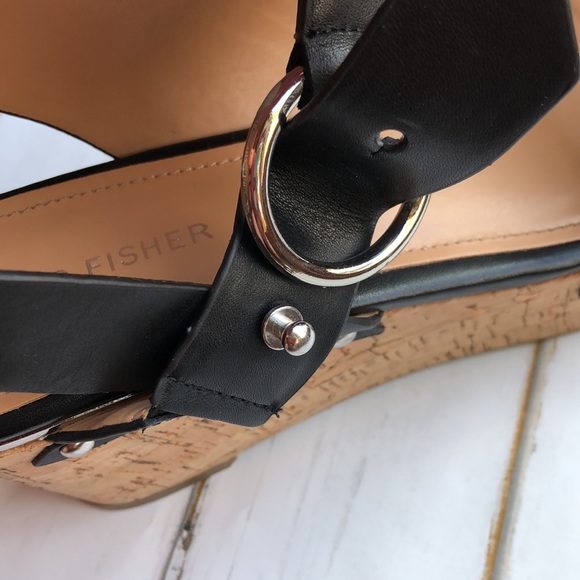 Marc Fisher Rana Platform Wedge Sandal Size 7.5 - Picture 10 of 12